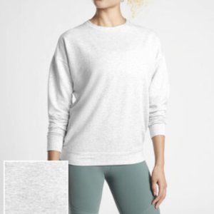 NWOT Athleta Studio to Street Grey Heather Sweatshirt